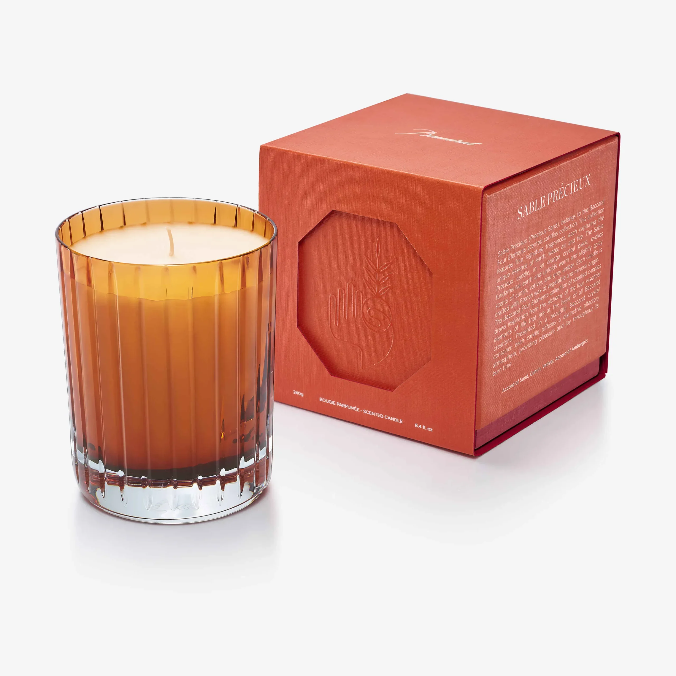Votives & Candlesticks|Candles|Baccarat 4 Elements Scented Candle Sable Précieux