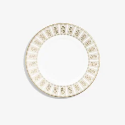 Plates|Baccarat Arcadia Gold & Platinum Dessert Plate, Set of 2