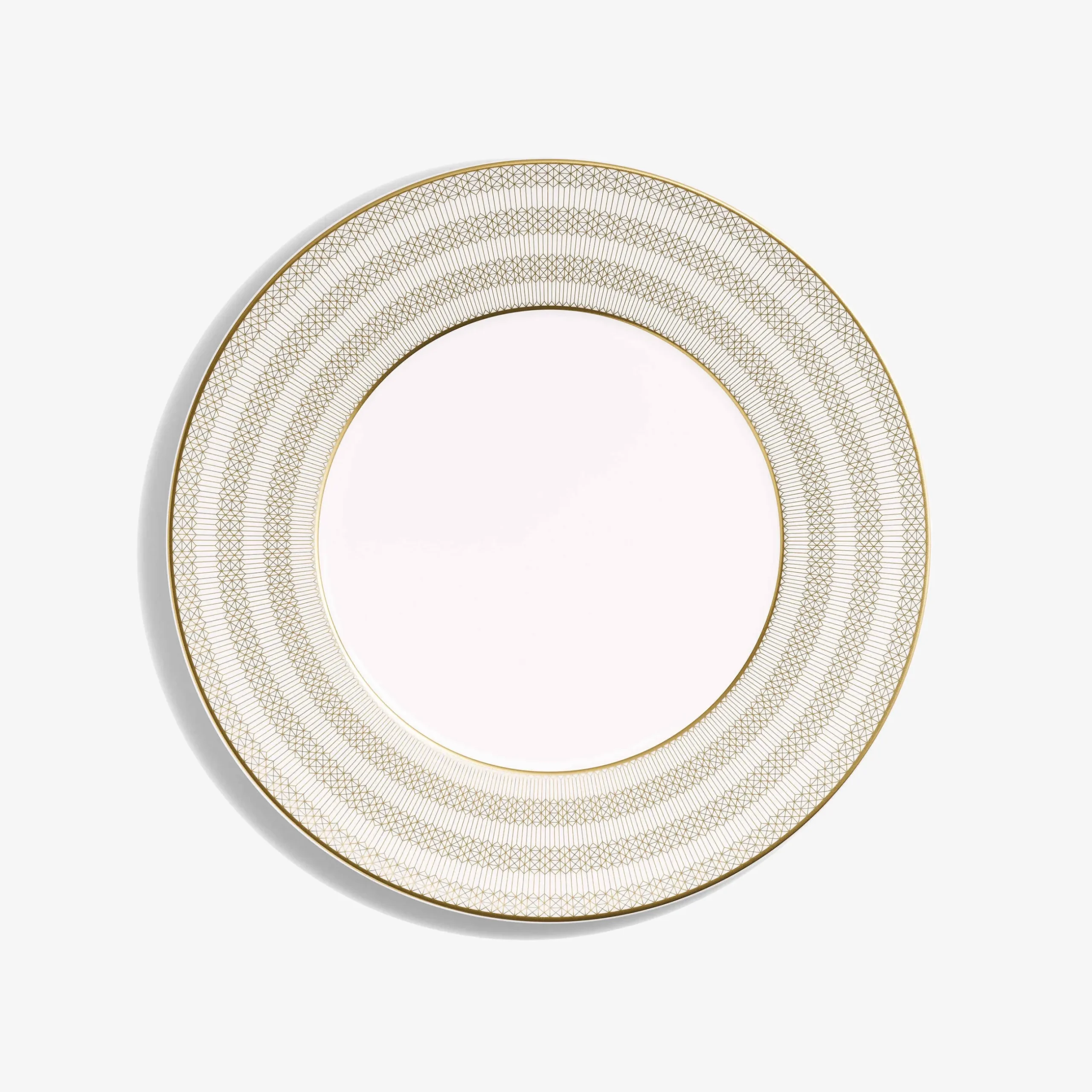Plates|Baccarat Arcadia Gold & Platinum Dinner Plates, Set of 2