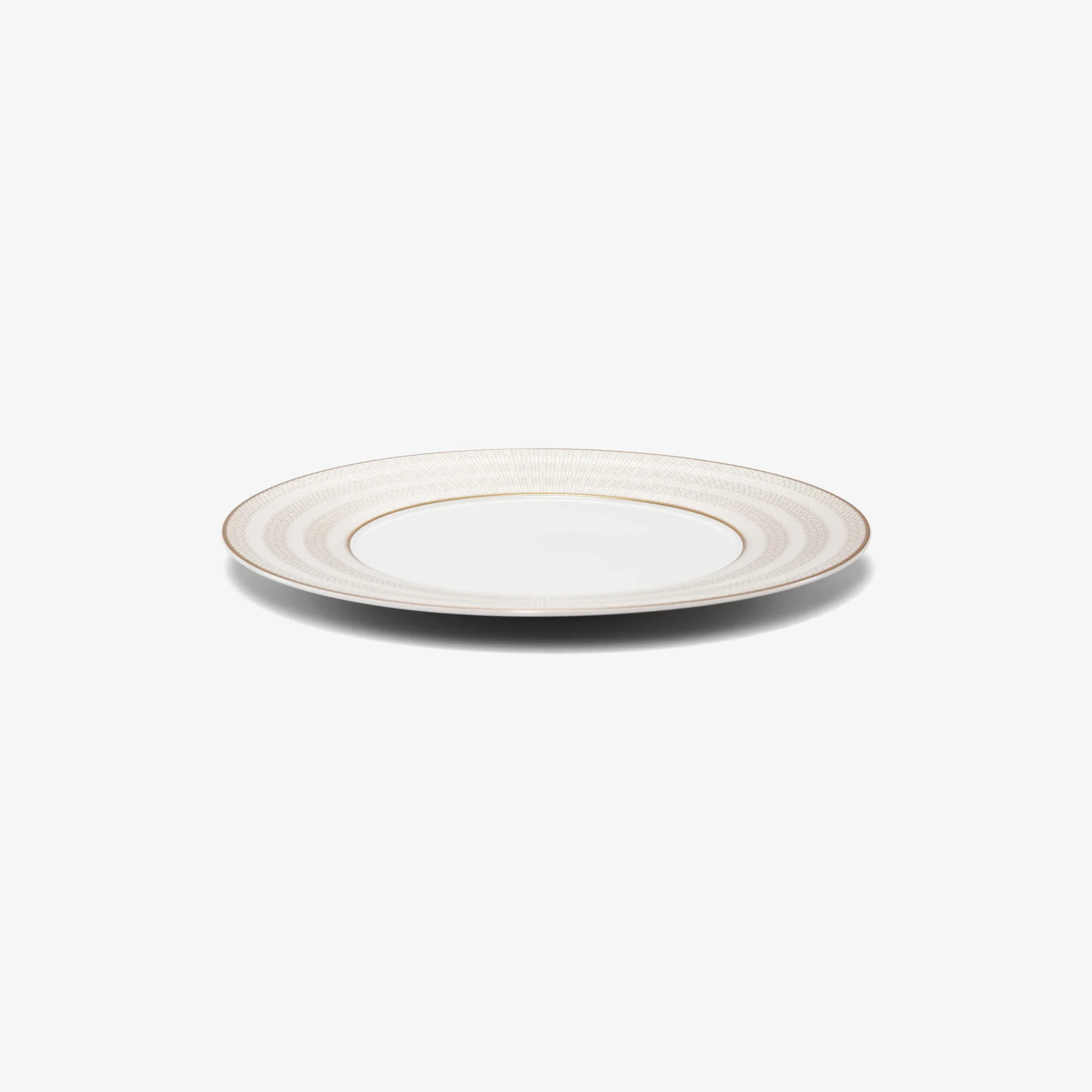 Plates|Baccarat Arcadia Gold & Platinum Dinner Plates, Set of 2