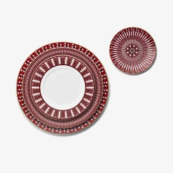 Plates|Baccarat Arcadia Red Charger Plate