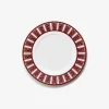 Plates|Baccarat Arcadia Red Dessert Plate, Set of 2