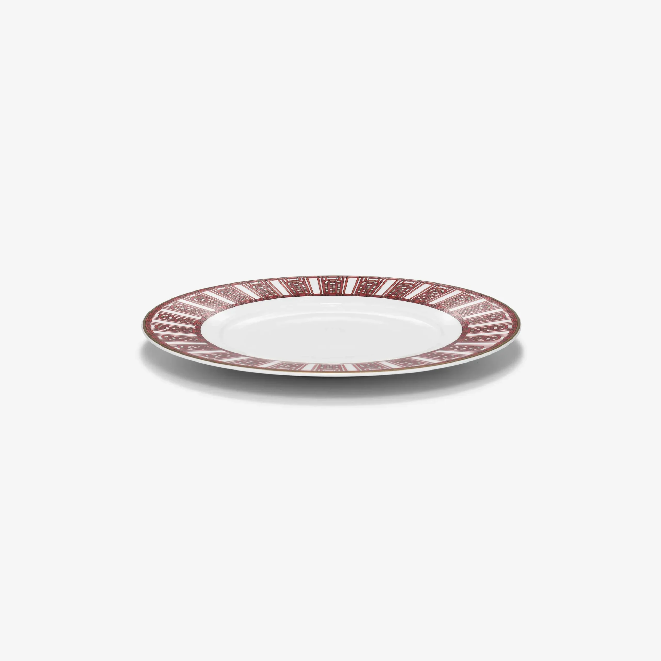 Plates|Baccarat Arcadia Red Dessert Plate, Set of 2