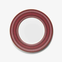 Plates|Baccarat Arcadia Red Dinner Plates, Set of 2
