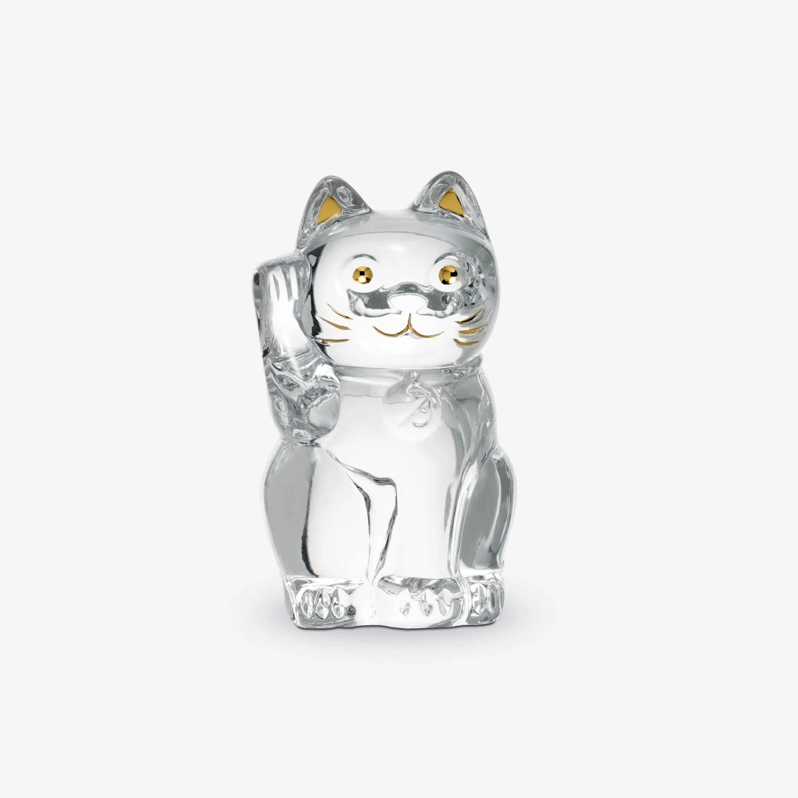 Figurines|Baccarat Cat Maneki Neko Figurine S
