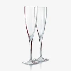 Wine, Champagne & Water Glasses|Champagne Flutes & Coupes|Baccarat Dom Pérignon Flutes