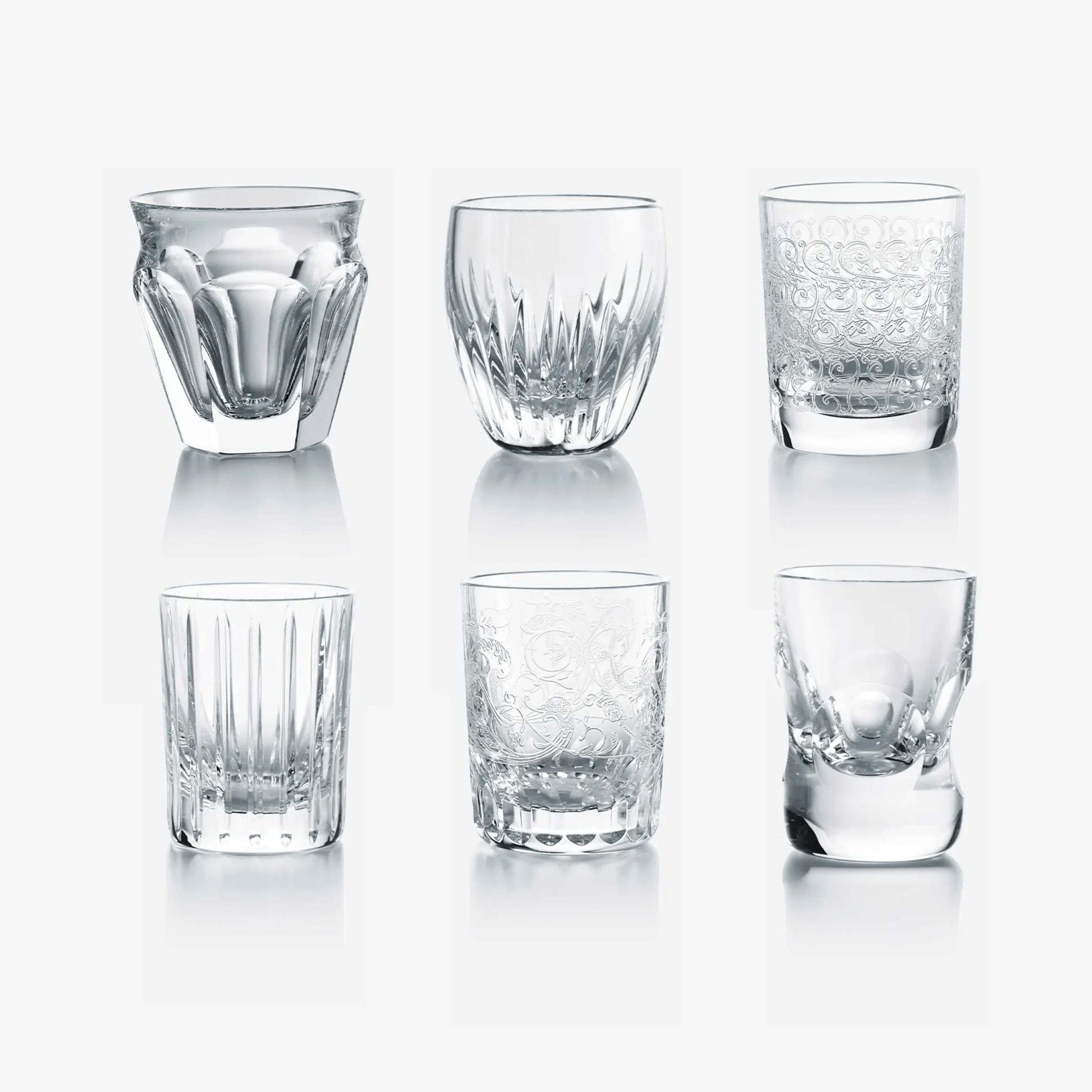Spirit & Cocktail Glasses|Baccarat Everyday Les Minis Shot Set