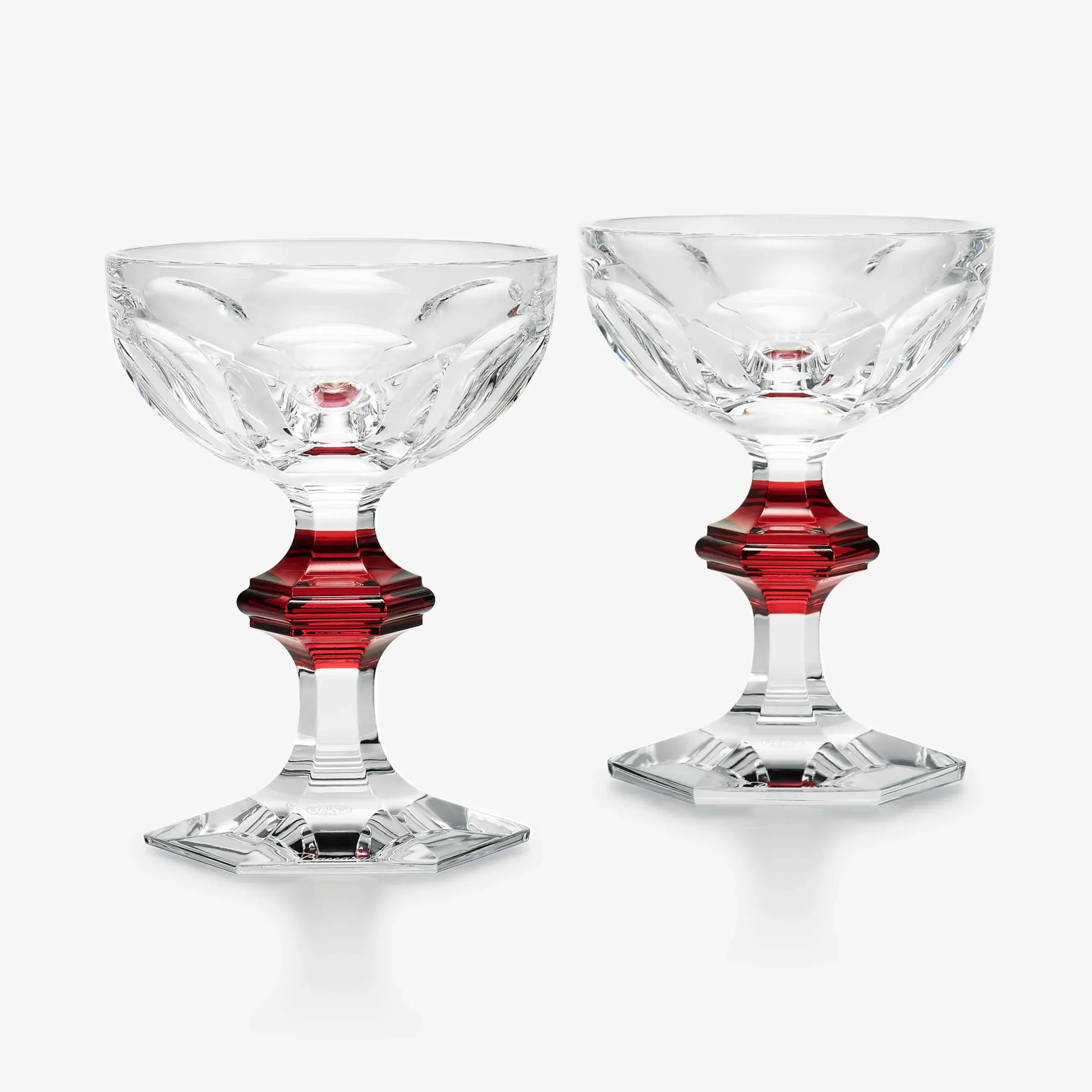 Wine, Champagne & Water Glasses|Champagne Flutes & Coupes|Baccarat Harcourt 1841 Coupes