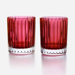 Tumblers & Highballs|Baccarat Harmonie Tumblers Colors of Joy Red