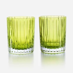Tumblers & Highballs|Baccarat Harmonie Tumblers Colors of Joy Moss