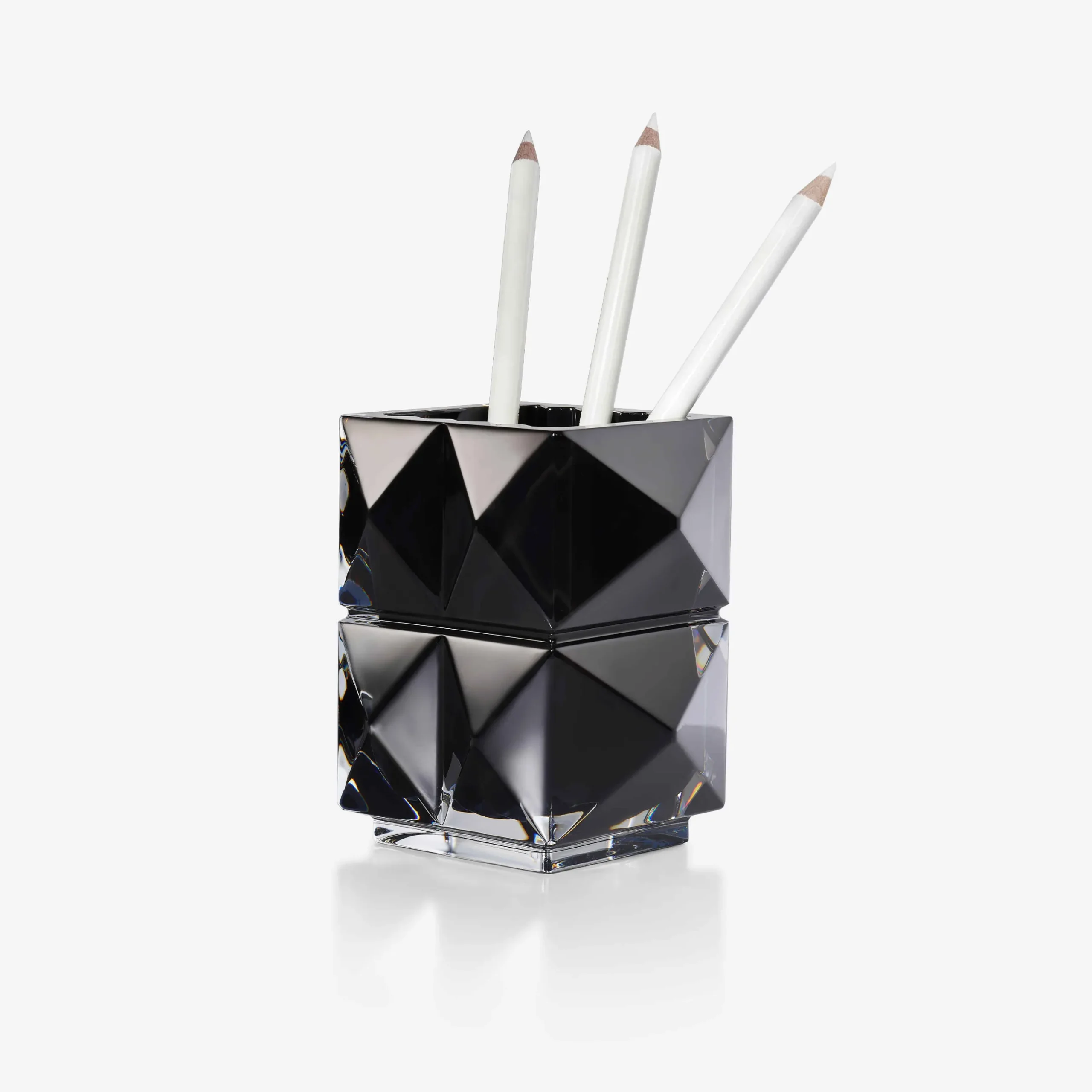 Desk Accessories|Baccarat Louxor Pencil Holder Black