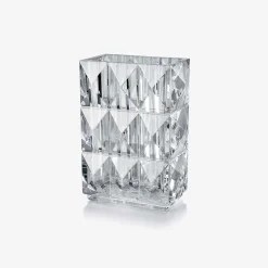 Vases|Baccarat Louxor Rectangular Vase Clear