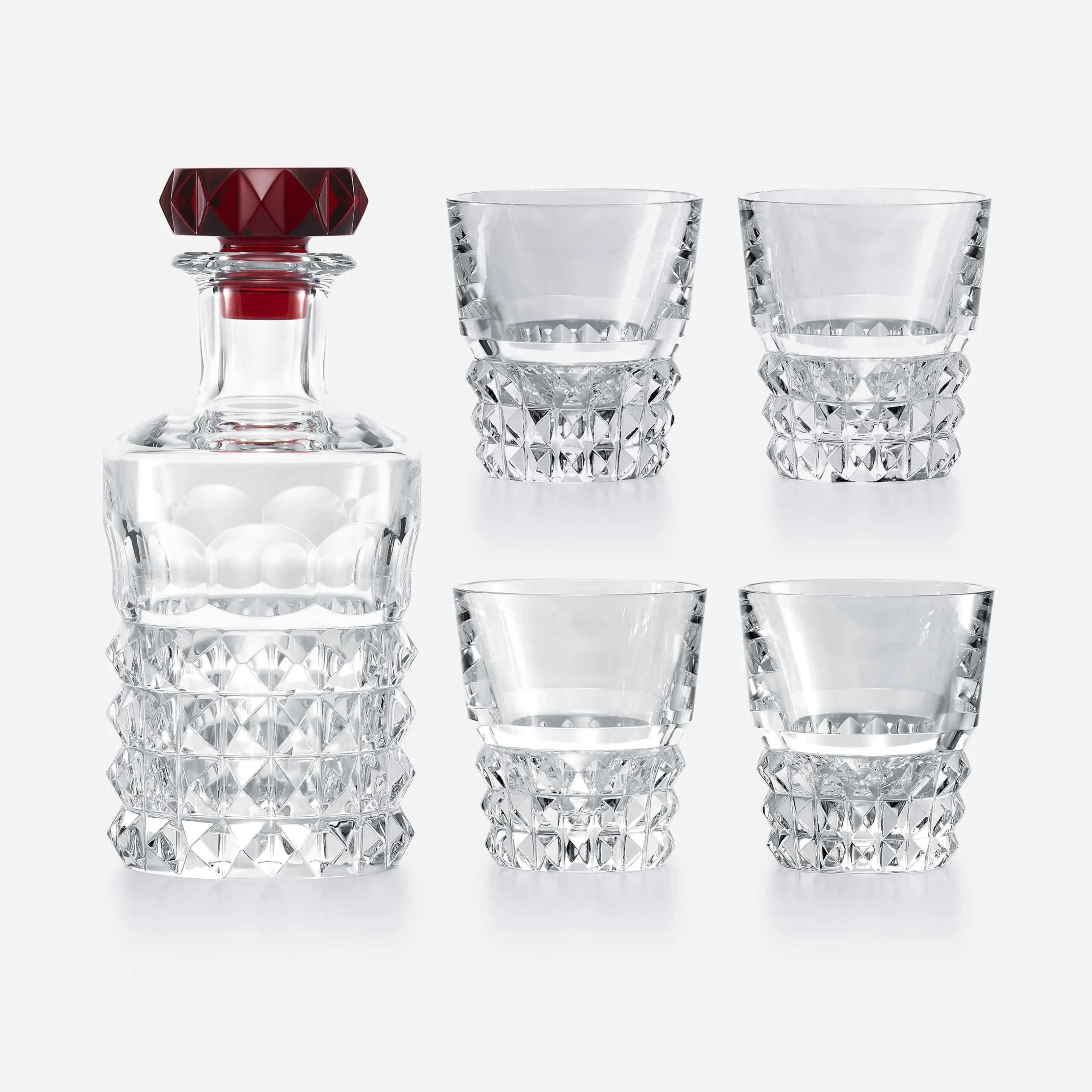 Decanters|Baccarat Louxor Tumblers & Carafe Bar Set