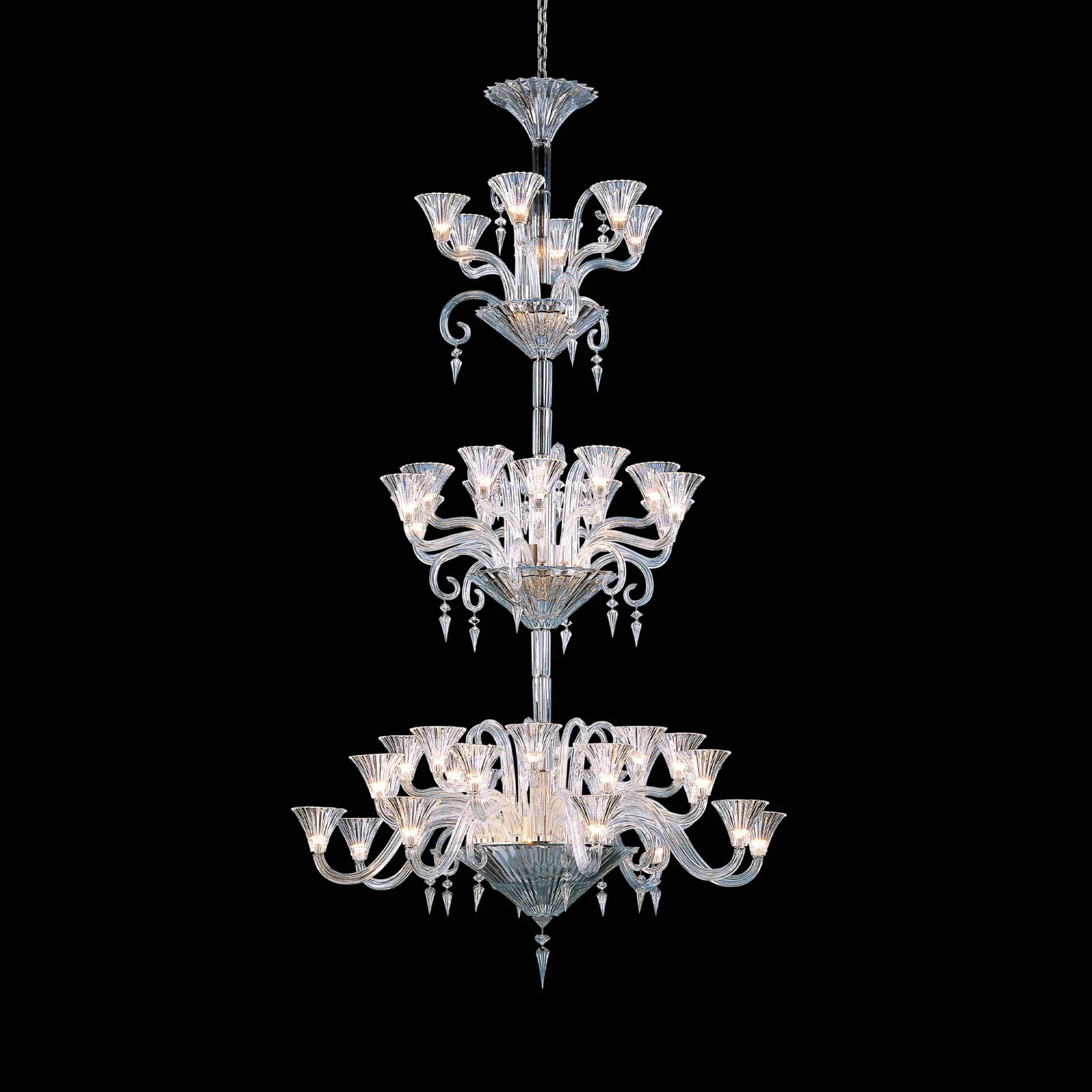 Chandeliers|Baccarat Mille Nuits Chandelier (42L)