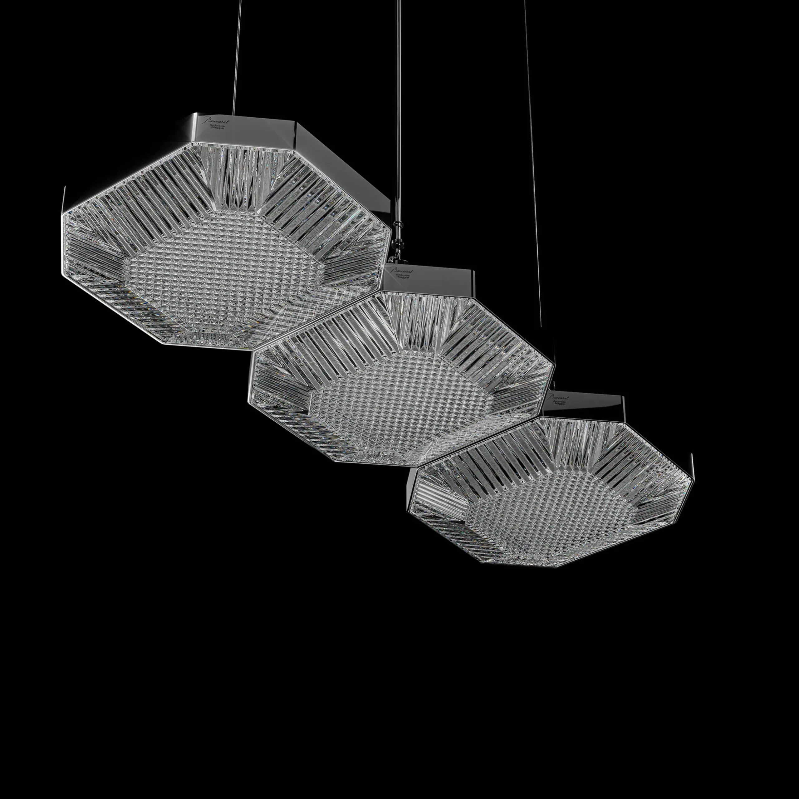 Ceiling Lamps & Units|Baccarat Octogone Ceiling Lamp (3L)
