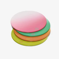 Desk Accessories|Trays & Coasters|Baccarat Octogone Colors Of Joy Intense Coasters X4