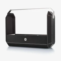 Bar Accessories|Baccarat Octogone Tantalus Black Oak