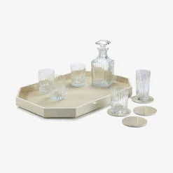 Trays & Coasters|Baccarat Octogone Tray L Ivory