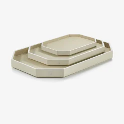 Trays & Coasters|Baccarat Octogone Tray S Ivory