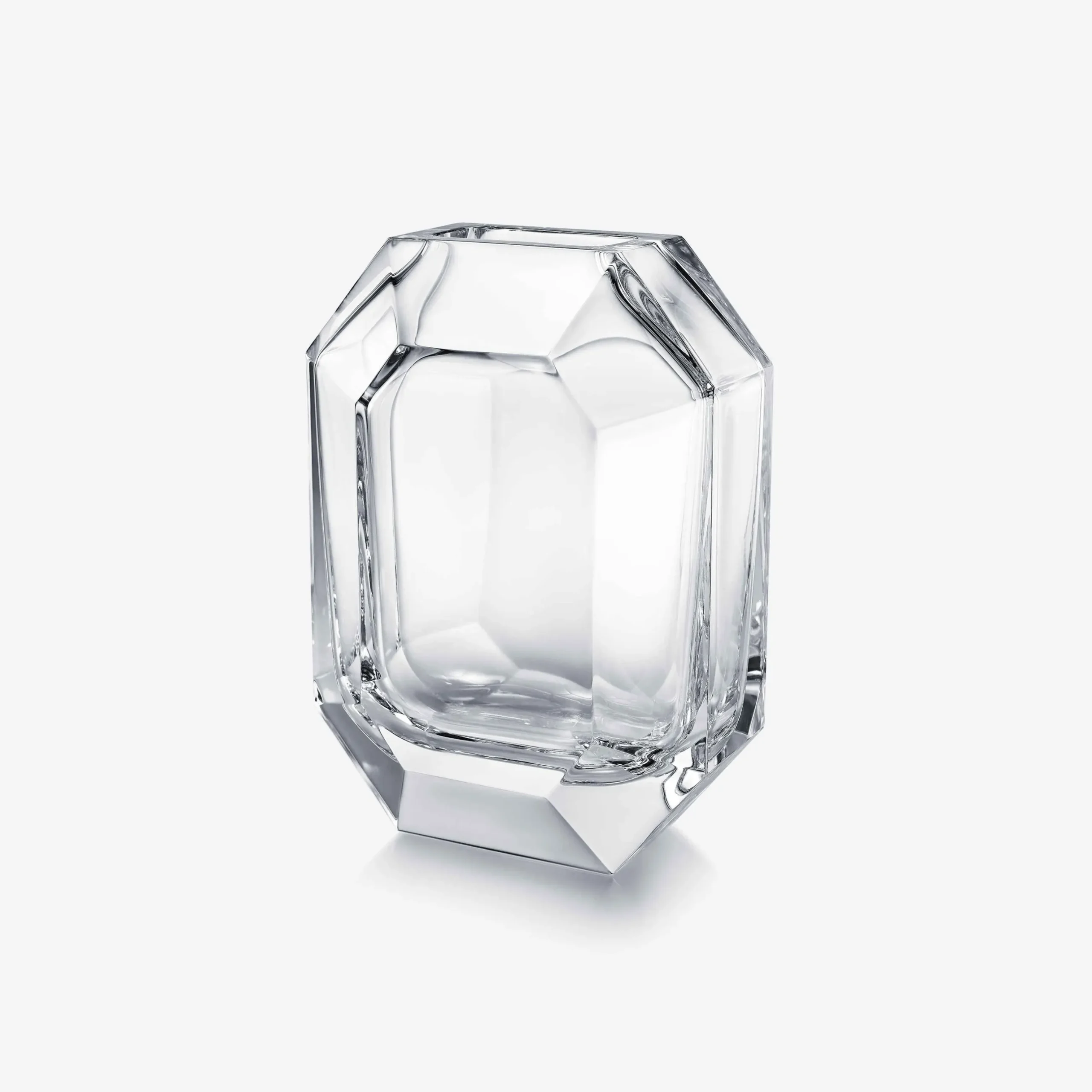 Vases|Baccarat Octogone Vase Clear