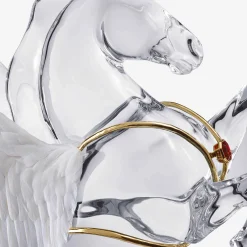 Animal & Prestige Sculptures|Baccarat Olympus Pegasus Horse Sculpture
