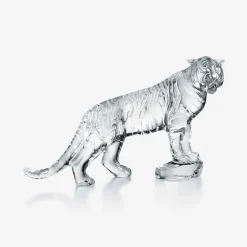 Animal & Prestige Sculptures|Baccarat Roaring Bengal Sculpture