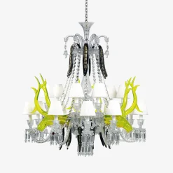 Chandeliers|Baccarat étrange Zénith Deers Chandelier (15L)