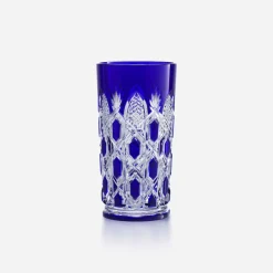 Tumblers & Highballs|Baccarat Tsar Highball Clear & blue