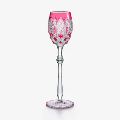 Wine, Champagne & Water Glasses|Baccarat Tsar Wine Glass Pink
