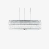 Chandeliers|Baccarat Tuile de Cristal Piccadilly Chandelier Rectangular S