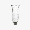 Lighting Accessories|Baccarat Tulip Hurricane Shade Scalloped Top Rice Grain