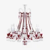 Chandeliers|Baccarat Zénith Chandelier Red (24L)