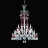 Chandeliers|Baccarat Zénith Chandelier Red (48L)