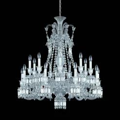 Chandeliers|Baccarat Zénith Chandelier Short (18L)