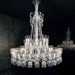 Chandeliers|Baccarat Zénith Chandelier Short (64L)