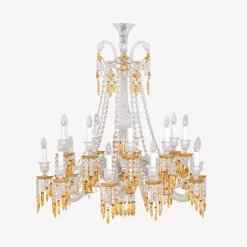 Chandeliers|Baccarat Zénith Charleston Chandelier Short (18L)