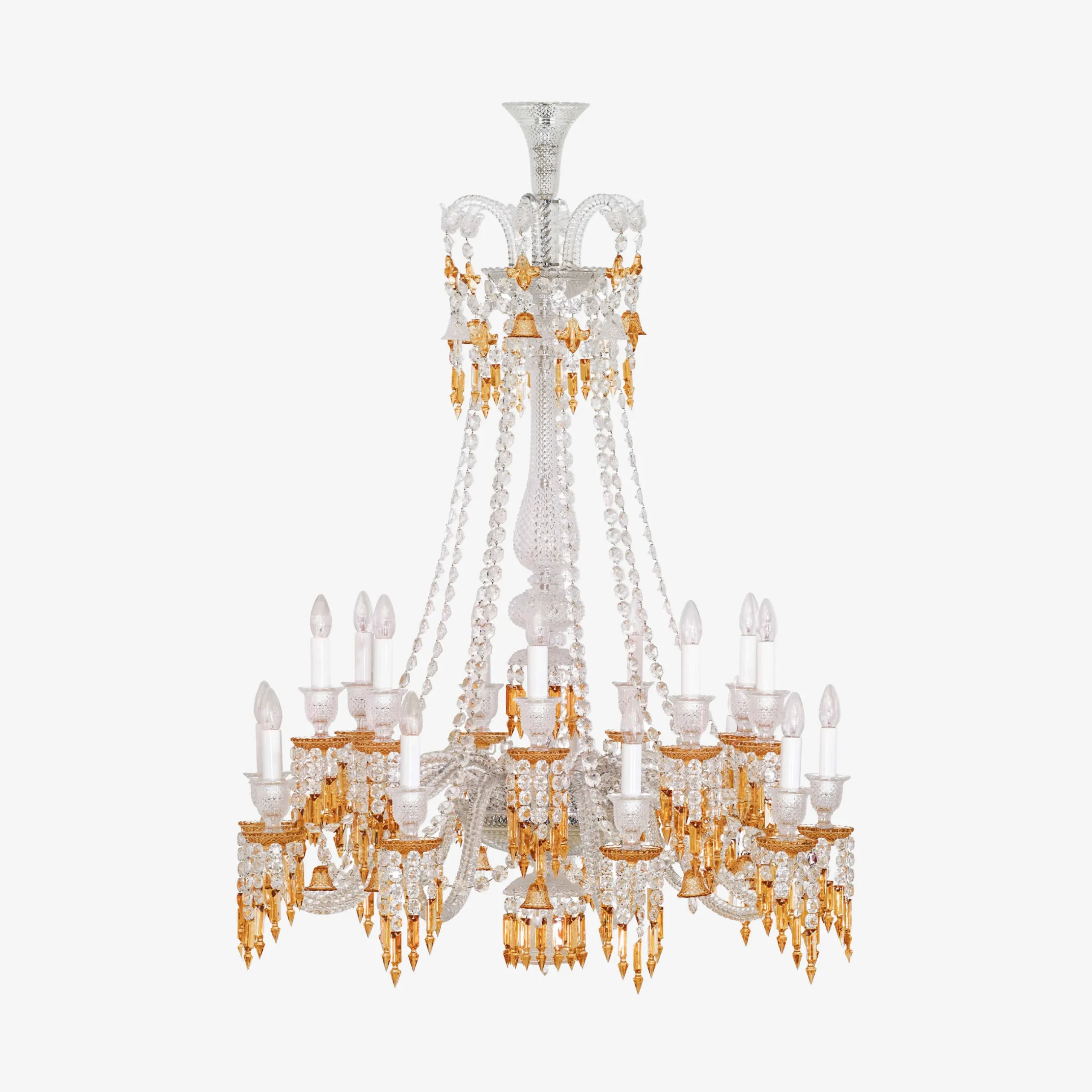 Chandeliers|Baccarat Zénith Charleston Chandelier Long (18L)