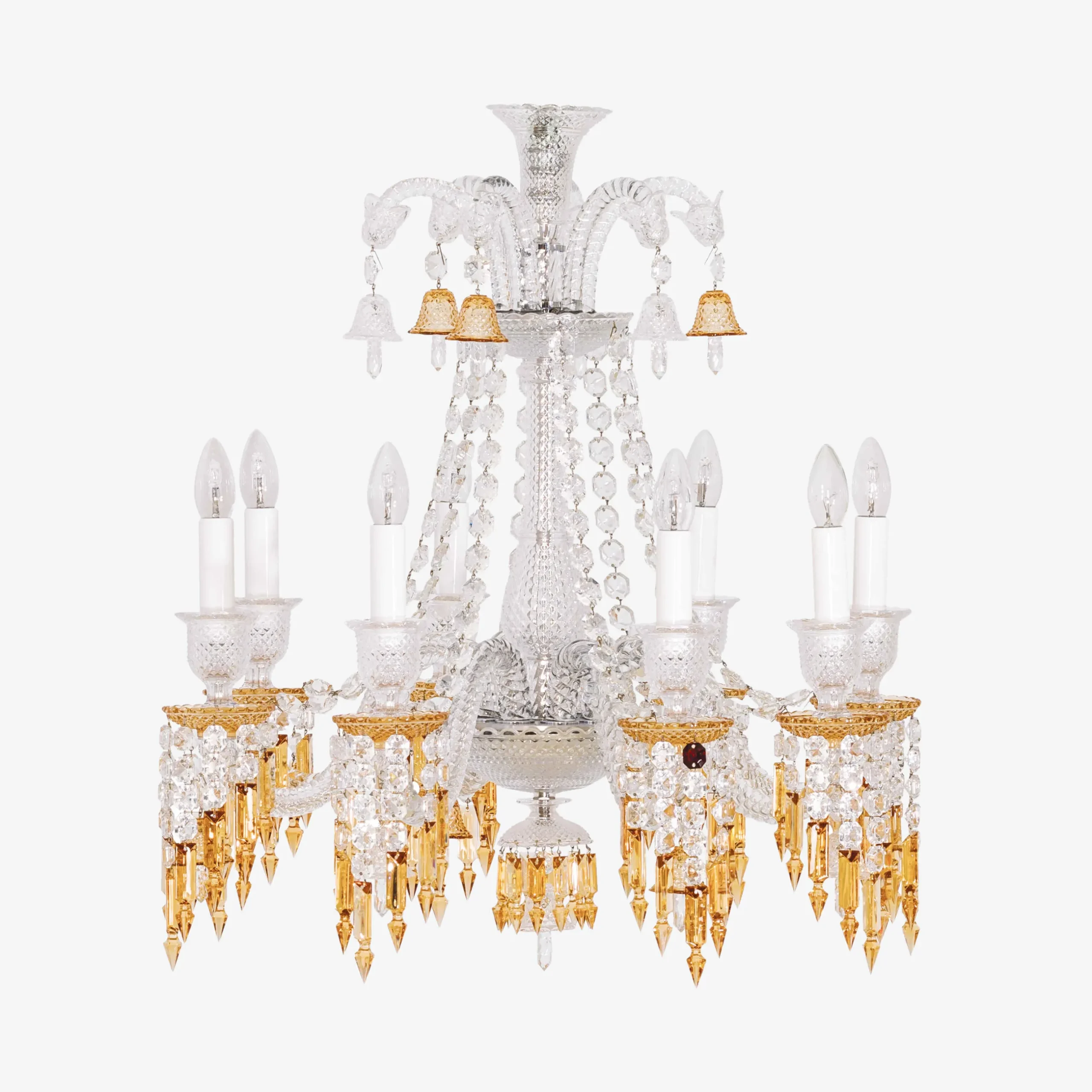 Chandeliers|Baccarat Zénith Charleston Chandelier Short (8L)
