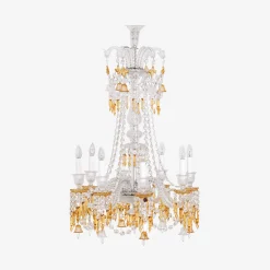 Chandeliers|Baccarat Zénith Charleston Chandelier Long (8L)